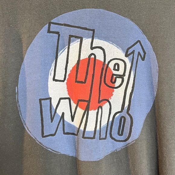 Winterland The Who Classic Rock Short Sleeve Shirt Grey Size Medium - Picture 3 of 4